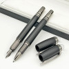 MB Rollerball Ballpoint Pen Star Frosted Matte Black with Serial Number