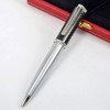 Luxury Ballpoint Pen Octagon Blue Green Decorative Pattern With Serial Number Writing Smooth Stationery