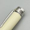 Limited Edition Luxury MB Fountain Rollerball Pen Cow Milk Yellow Gandhi Metal Writing Smooth With Serial Number