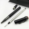 MB Classic Inheritance Series Fountain Rollerball Ballpoint Pen Matte Black With Exquisite Snake Clip