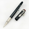 MB Classic Inheritance Series Fountain Rollerball Ballpoint Pen Matte Black With Exquisite Snake Clip