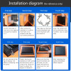 15.6" 14 Inch Embedded Mini Desktop Computer Touch Screen Celeron Core i3 4120U All In One PC With WiFi Com for WIN 10 Pro
