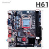 H61 LGA1155 Desktop Motherboard For Intel Set With Core Duo 3.3GHZ Cpu i3-3240 DDR3 8GB Memory Computer Mainboard Assemble M.2
