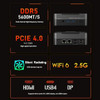 Minipc AMD Ryzen 7 7840HS Desktop Computer DDR5 RAM NVMe SSD Small Gaming PC Type-C USB4.0 thunderbolt 4 support eGPU 8K display