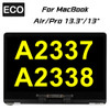 New Laptop LCD Screen Display Assembly For Macbook Air Pro M1 M2 A2337 A2338 Retina 13" 13.3" 2020 Glass Panel Assembly Part