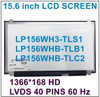 LP156WH3-TLAB LP156WH3-TLS1 LP156WH3-TLB1 LP156WH3-TLE1 LP156WHB-TLB1 LP156WHB-TLC2 15.6" Laptop LCD Screen 1366*768 LVDS 40Pin