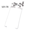 1Pair Laptop Right & Left Hinge Replacement for Lenovo U31-70 U31-80 E31-80 E31-70 Laptop L&R Computer LCD Screen Hinges