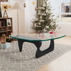 Home Coffee Table Irregular Glass Side Table Modern Simple Dining Table For Bedroom Living Room Furniture Sofa Side Desk Table
