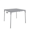 COSCO XL 38.5" Fold-in-Half Card Table w/ Handle, Black, Indoor & Outdoor, Portable, Wheelchair Accessible, Camping, Tailgating,