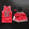 1/6 Scale Male Soldier No. 23 Red/Black/White Basketball Clothes Set Model for 12 Inch Action Figure Body Collection Gifts Toys
