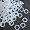 120PCS Rubber O Ring Switch Dampeners White Damper For Mechanical Keyboard Cherry MX Switch Keyboards Keycap Dampers