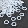 120pcs/bag Rubber O Ring Keyboard Switch Dampeners Keyboards Accessories White For Keyboard Dampers Keycap O Ring Replace Part