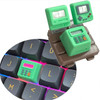 K-04 Keyboard Keycaps 3In1 For Mechanical Classic Retro Cute Transparent Key Cap Suit Cute Button Personalized Keycaps
