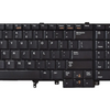 Replacement Keyboard Compatible for Dell Latitude E5520 E5520m E5530 E6520 E6530 E6540 Precision M4600 M4700 M6600 US Layout