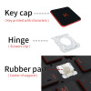 Replacement Keycap Key cap &Scissor Clip&Hinge For ASUS ROG Zephyrus G14 GA401 GA401U G15 GA503 GA503QS GU603 Laptop Keyboard