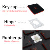 Replacement Keycap Key Cap Rubber Scissor Clip Hinge For ASUS TUF GAMING VivoBook ADOL ExpertBook ZenBook ROG Laptop Keyboard