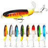 Fishing Lure Whopper Popper 1PCS 13.5g 10cm Propeller Floating Artificial Bait Hard Plopper Rotating Tail Fishing Tackle