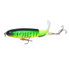 Fishing Lure Whopper Popper 1PCS 13.5g 10cm Propeller Floating Artificial Bait Hard Plopper Rotating Tail Fishing Tackle