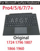 AA+ Original Keyboard Tablet For Microsoft Surface Pro4 Pro5 Pro6 Pro7 Pro7+ Wireless Bluetooth Touchpad Keyboard Replacement