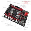 MACHINIST RS9 X99 Motherboard With Kit Xeon E5 2650 V3 CPU 2x8GB=16GB DDR4 2666Mhz RAM Memory LGA 2011-3 Combo ATX NVME M.2