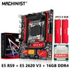 MACHINIST RS9 X99 Motherboard combo Kit Set with Intel Xeon E5 2620 V3 CPU LGA 2011-3 Processor DDR4 16GB ( 2 x 8gb) Memory