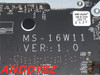 Used MS-16W11 VER 1,0 FOR MSI MS-16W1 GF65 LAPTOP MOTHERBOARD WITH I7-9750H AND GTX1660 TESED OK