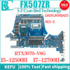 KEFU FX507ZR FX507ZC Motherboard For ASUS TUF Gaming F15 DA0NJKMBAE0 DA0NJLMBAD0 Laptop Mainboard 100% TEST OK