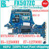 KEFU FX507ZR FX507ZC Motherboard For ASUS TUF Gaming F15 DA0NJKMBAE0 DA0NJLMBAD0 Laptop Mainboard 100% TEST OK