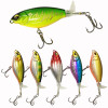 1 Pcs Whopper Popper 75mm/85mm Topwater Fishing Lure Artificial Bait Hard Plopper Soft Rotating Tail Fishing Tackle Geer Pesca