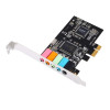 5.1 Internal Sound Card for PC for Windows xp/7/8/10, 3D Stereo Card with CMI8738 Chip32/64 Bit PCI for EXPRESS Dropship
