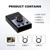 USB Sound Card Audio Interface Computer Multi-media Volume Controller External Sound Card for PC Laptop MAC Android Streaming