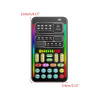 Live Sound Card External Micro USB Headset Microphone Live Broadcast Sound Card for Mobilephone Computer PC .