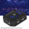Profession Computer USB Sound Card 7.1 Channel Audio Adapter Converter Audio Interface for PC Laptop External Sound Card