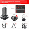 G2 Live Sound Card Q8 Microphone Sound Card USB Audio Interface Webcast Full Set of Live Broadcast Equipment For Phone Computer