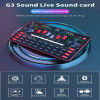 G3 Live Sound Card Y8 Microphone Sound Card USB Audio Interface Webcast Live Sound Card Mixer Sound Effect For Phone Computer
