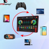 Professional Microphone set & G4 Sound Card Audio Sound Mixer Webcast Sound Bored for Phone Computer PC Singing Live Streaming