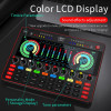 Sound Mixing Bluetooth USB Record With Mircrophone Computer 48V Phantom Power Professional Audio Sound Card Live Streaming Mixer