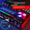 Sound Card G6 USB Headset Microphone Bluetooth Webcast Live Sound Card Interface External 20 Sound Effects for Home Studio Stage