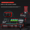 Sound Card G6 USB Headset Microphone Bluetooth Webcast Live Sound Card Interface External 20 Sound Effects for Home Studio Stage