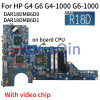 DA0R13MB6E0/DA0R12MB6E0/DAR18DMB6D0/DA0R23MB6D1 For HP Pavilion G4-1000 G6 R13/R12/R18D/R23 Laptop Motherboard GPU 1G FullTested