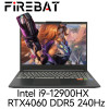 FIREBAT T6A-X 16 Inch Intel i9-12900HX RTX 4060 DDR5 32G RAM M.2 1TB SSD 240Hz 2.5K Wifi6 BT5.1 Gaming Gamer Notebook Laptop