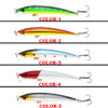 1 PCS 9cm 6g Minnow Fishing Lures Wobbler Hard Baits Crankbaits ABS Artificial Lure for Bass Pike Fishing Tackle