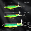 1Set Whopper Plopper Minnow Fishing Lure13g/15g/35g Crankbaits Fishing Artificial Hard Bait Wobbler Rotating Tail Fishing Tackle