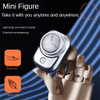 For Men Pocket Size Shave Painless Mini Electric Travel Shaver Personal Health Care Outdoor Small Razor Rechargeable Washable