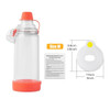 Inhaler Automizer Asthma Spacer Spacer Mist StorageTank Compressor Aerosol Cabin Nebulizer Tank and Mask Cup For Adult Child Pet