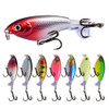 1Pcs 7cm/8cm Topwater Whopper Plopper Fishing Lure Plastic Artificial Pencil Hard Bait Trolling Crankbait Bass Pike Pesca Tackle