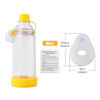 Portable Inhaler Cup Universal Nebulizer Humidifier Nebulizer Atomizer Asthma Spacer Chamber Children Adult Medical Equipment