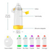 Adult Child Pet Automizer Asthma Spacer Inhaler Spacer Mist StorageTank Compressor Aerosol Cabin Nebulizer Tank with Mask Cup