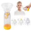 Automizer Asthma Spacer Inhaler Spacer Mist Storage Compressor Aerosol Cabin Nebulizer Tank with Mask Cup for Adult Child Baby