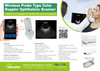 Wifi Wireless Color Ophthalmic ultrasound micro convex Color Doppler Probe Probe support iOS Android Windows for eye